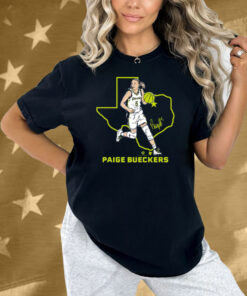 Paige Bueckers State Star Pose Dallas Shirt