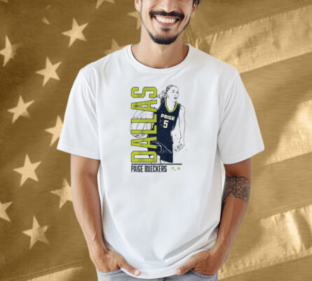 Paige Bueckers Vertical Layer Dallas Shirt