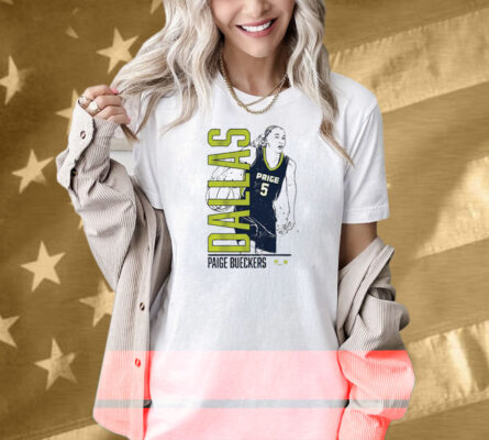 Paige Bueckers Vertical Layer Dallas Shirt