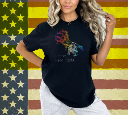 Paradise Fishing Horse Race Tests Shirt