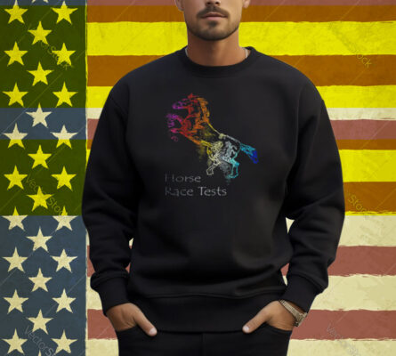 Paradise Fishing Horse Race Tests Shirt
