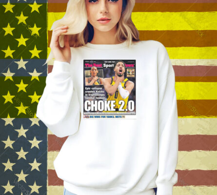 Paul Pierce Wearing New York Post Choke 2.0 Shirt