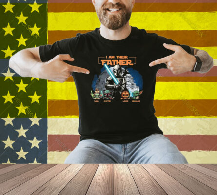 Personalized Star Wars I Am Their Father Shirt