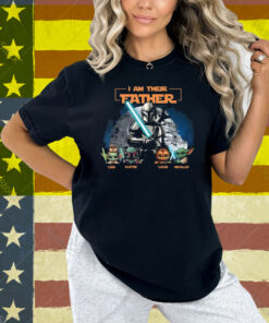 Personalized Star Wars I Am Their Father Shirt