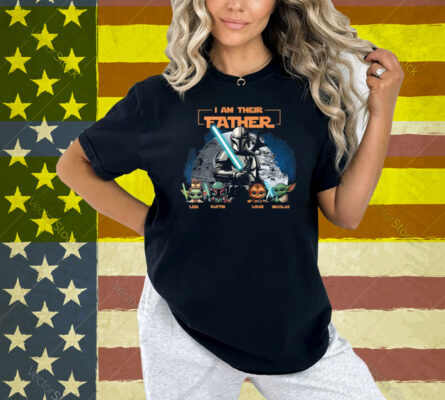 Personalized Star Wars I Am Their Father Shirt