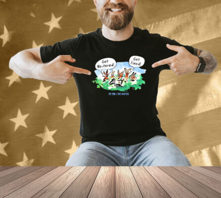 Peta X Tim Burton Levi And Rabbits Shirt
