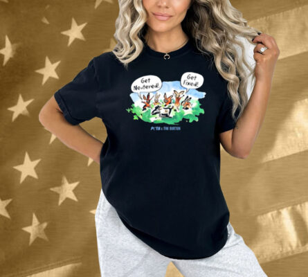 Peta X Tim Burton Levi And Rabbits Shirt