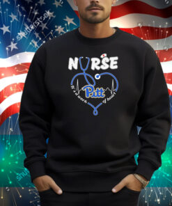 Pittsburgh Panthers Nurse It’s A Work Of Heart Shirt