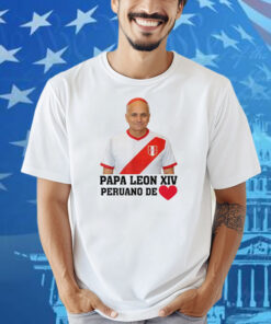 Pope Leo XIV Peruano De Peru-USA Shirt