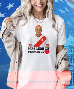 Pope Leo XIV Peruano De Peru-USA Shirt