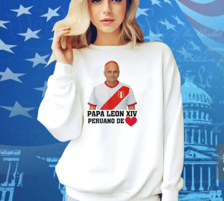 Pope Leo XIV Peruano De Peru-USA Shirt