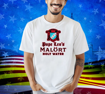 Pope Leo's Holy Water Shirt