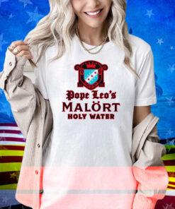 Pope Leo's Holy Water Shirt