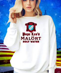 Pope Leo's Holy Water Shirt