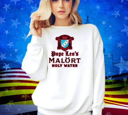 Pope Leo's Holy Water Shirt