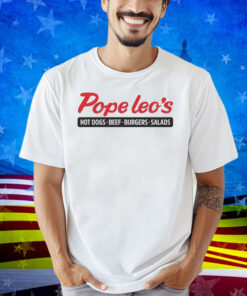 Pope Leo's Hot Dogs Shirt