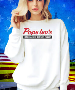 Pope Leo's Hot Dogs Shirt