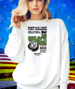 Post Malone The Big Ass World Tour Aug 18-19 2025 In Berlin & London Shirt