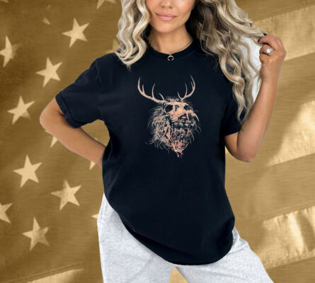 Prèÿ Head Skull Threat Llama Shirt