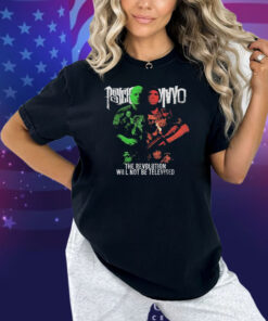 Psycho Realm Mayyo The Revolution Will Not Be Televised Shirt