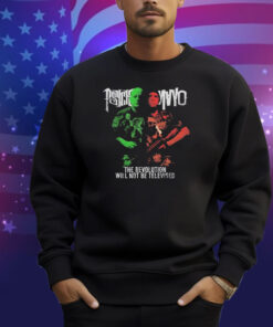 Psycho Realm Mayyo The Revolution Will Not Be Televised Shirt