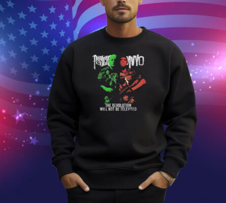 Psycho Realm Mayyo The Revolution Will Not Be Televised Shirt