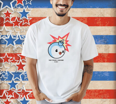 Pudgy Penguins X Adam Bomb Shirt