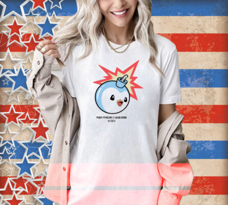 Pudgy Penguins X Adam Bomb Shirt