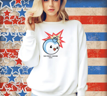 Pudgy Penguins X Adam Bomb Shirt