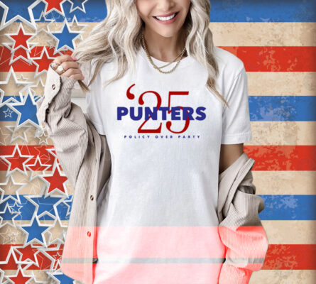 Punters '25 Policy Over Party Shirt