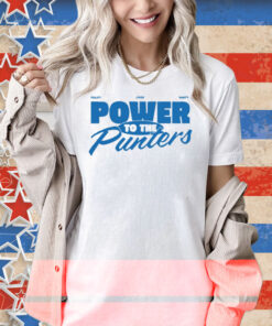 Punters Politics Policy Over Party Power To The Punters Shirt