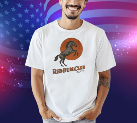 Red Rum Club Buck Sunset Horse Shirt