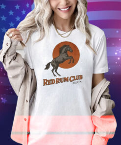 Red Rum Club Buck Sunset Horse Shirt