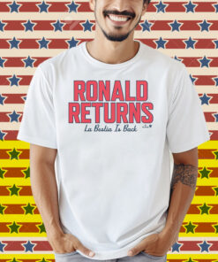 Ronald Acuña Jr La Bestia is Back Shirt
