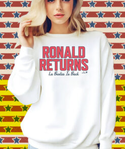 Ronald Acuña Jr La Bestia is Back Shirt