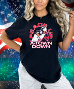 Ronald Acuña Jr Peace Up A-Town Down The Grenade Shirt