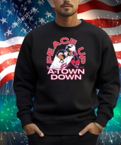 Ronald Acuña Jr Peace Up A-Town Down The Grenade Shirt