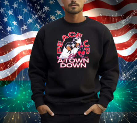 Ronald Acuña Jr Peace Up A-Town Down The Grenade Shirt