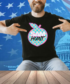 Sam Hunt Checkered Peach Tour 2022 Shirt