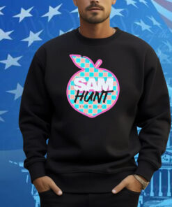 Sam Hunt Checkered Peach Tour 2022 Shirt
