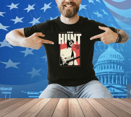 Sam Hunt Locked Up 2024 Tour Dates Guitar Shirt