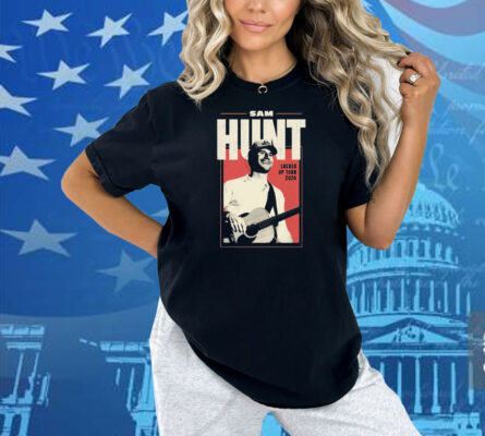 Sam Hunt Locked Up 2024 Tour Dates Guitar Shirt