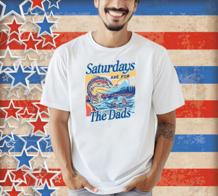 Saturdays Are For The Dads Fish Pocket Shirt