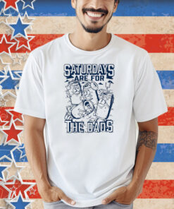 Saturdays Are For The Dads Football Pocket Shirt