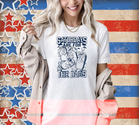 Saturdays Are For The Dads Football Pocket Shirt