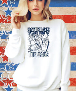 Saturdays Are For The Dads Football Pocket Shirt