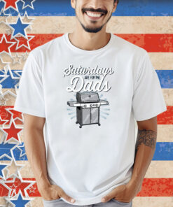 Saturdays Are For The Dads Grill Graphic Pocket Shirt