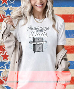 Saturdays Are For The Dads Grill Graphic Pocket Shirt