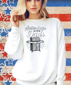 Saturdays Are For The Dads Grill Graphic Pocket Shirt