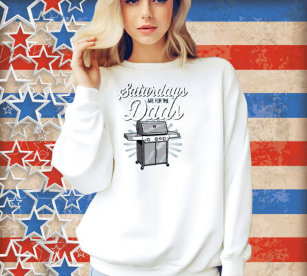 Saturdays Are For The Dads Grill Graphic Pocket Shirt